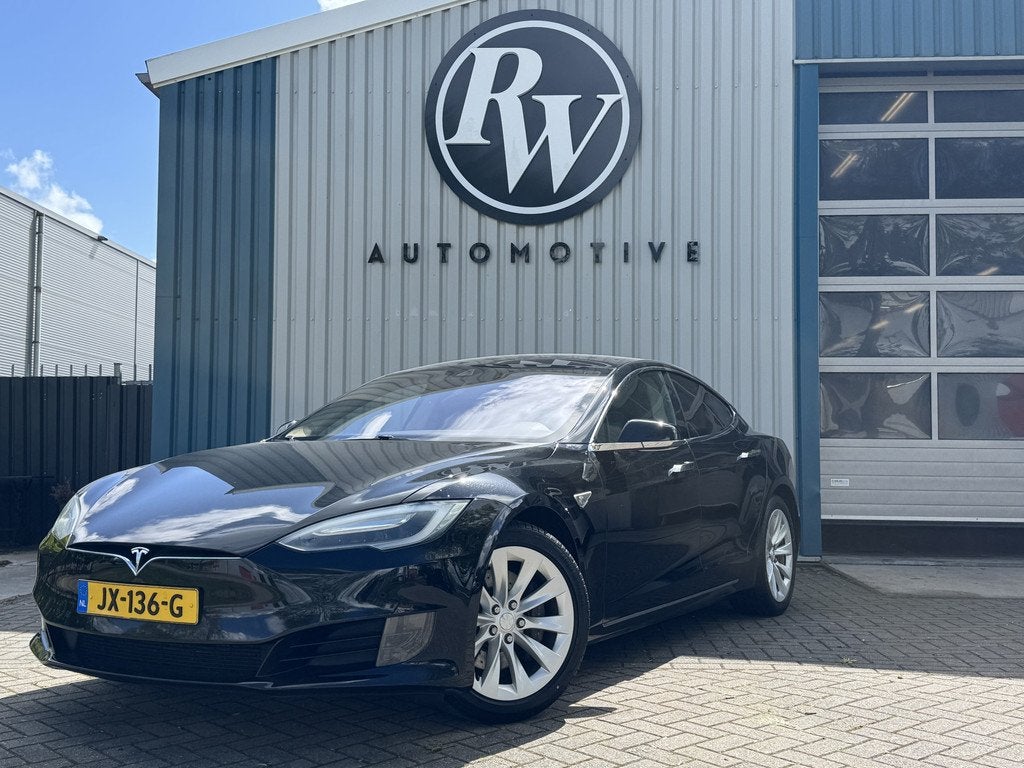 Tesla Model S 75 Soh 90%! /Supercharge Free / CCS upgrade /, Auto's, Tesla, Achterwielaandrijving, Gebruikt, Zwart, 442 km