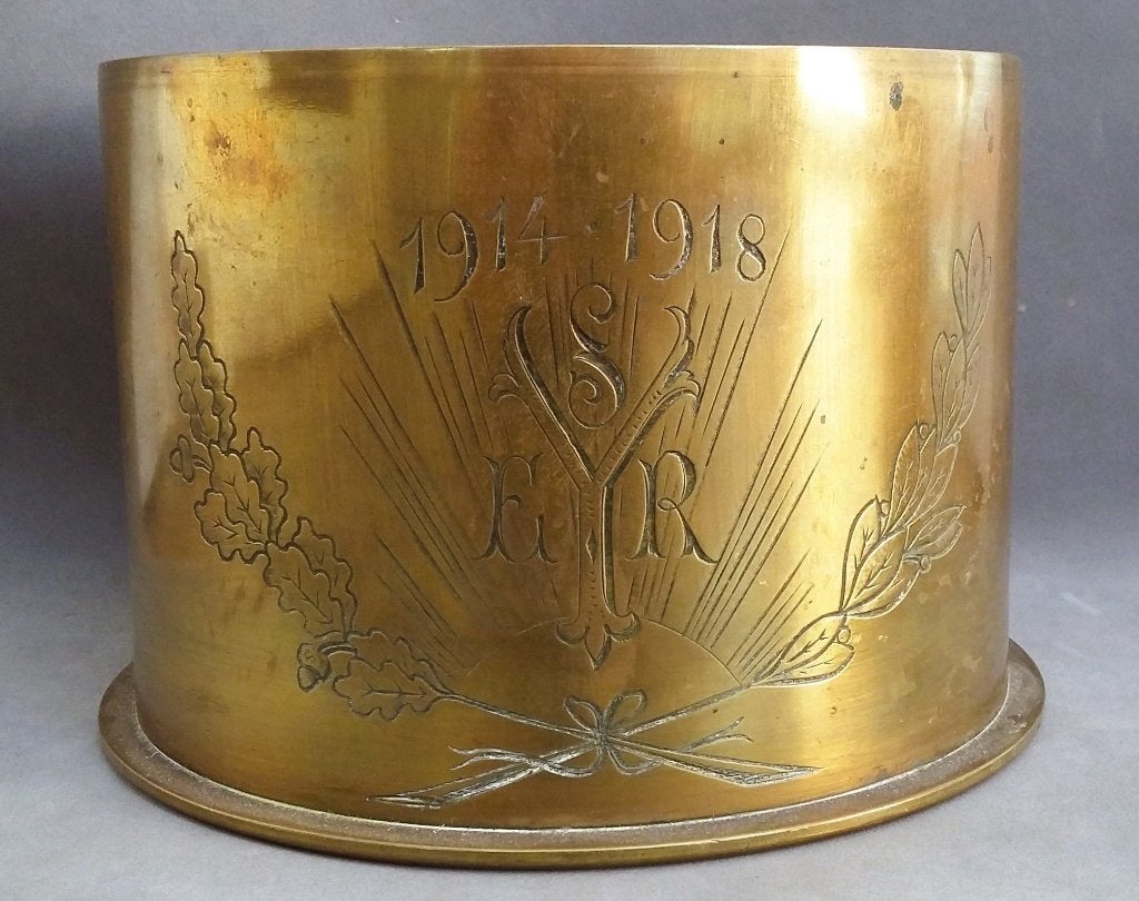 1918 Duitse Polte Huls Kanon Eerste Wereldoorlog Magdeburg, Verzamelen, Nvt., Ophalen of Verzenden, Nvt., Duitsland