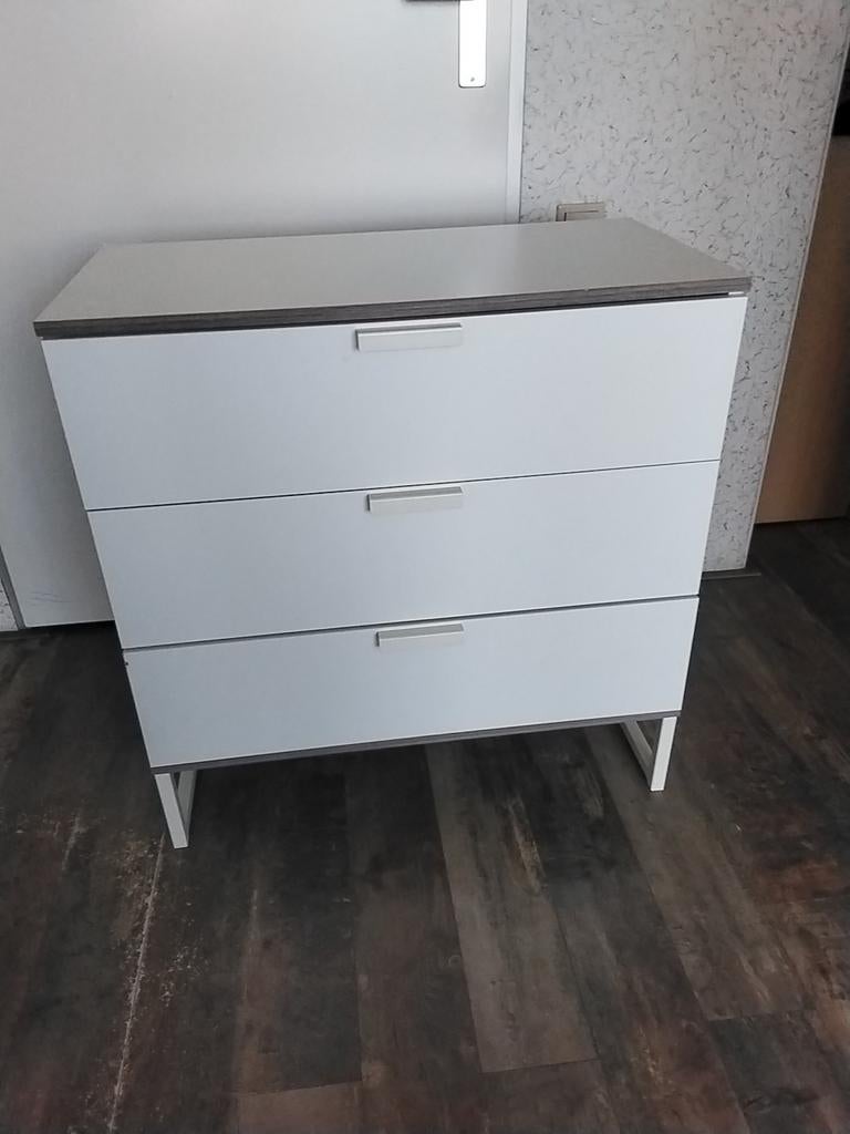 Ikea ladekast met 3 laden, Ophalen, 50 tot 100 cm, Zo goed als nieuw, 3 of 4 laden