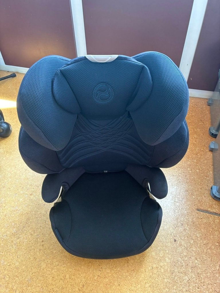 Cybex Solution T i-Fix Plus verstelbaar autostoeltje blauw, 15 t/m 36 kg, Zo goed als nieuw, Ophalen, Overige merken