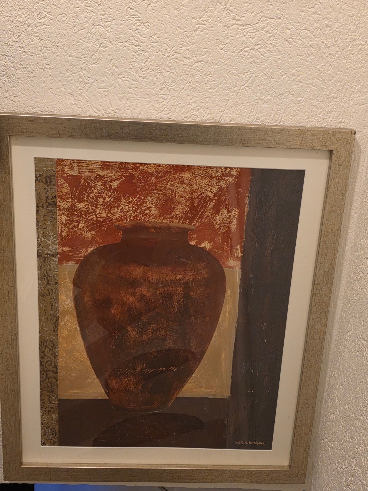 Set van 2 ingelijste kunstwerken Isabelle de Borchgrave, Ophalen