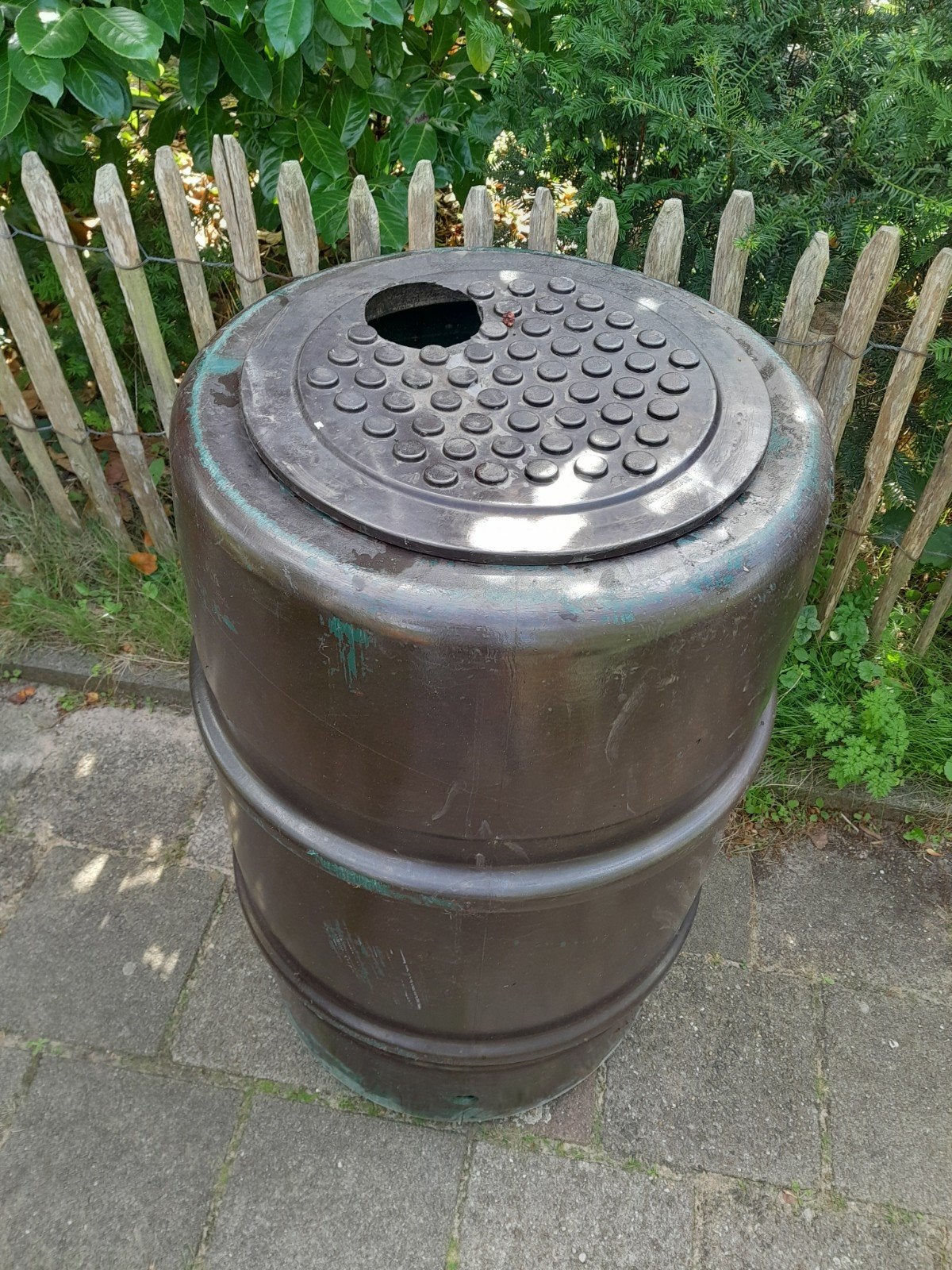 regenton, bloembak, voorraadton, 150 liter of meer, Ophalen of Verzenden, Gebruikt, Kunststof