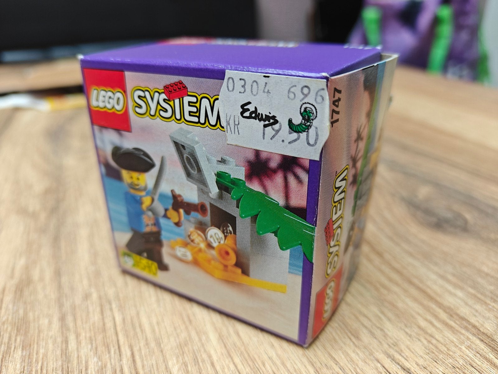 Lege doos LEGO Pirates 1747 Treasure Surprise, Kinderen en Baby's, Lego, Overige typen, Zo goed als nieuw, Inclusief doos