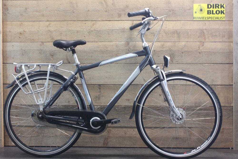 Sensa Modena Premium herenfiets 8v H50 grijs + 3mnd garantie, Fietsen en Brommers, Fietsen | Heren | Herenfietsen, Niet ingevuld