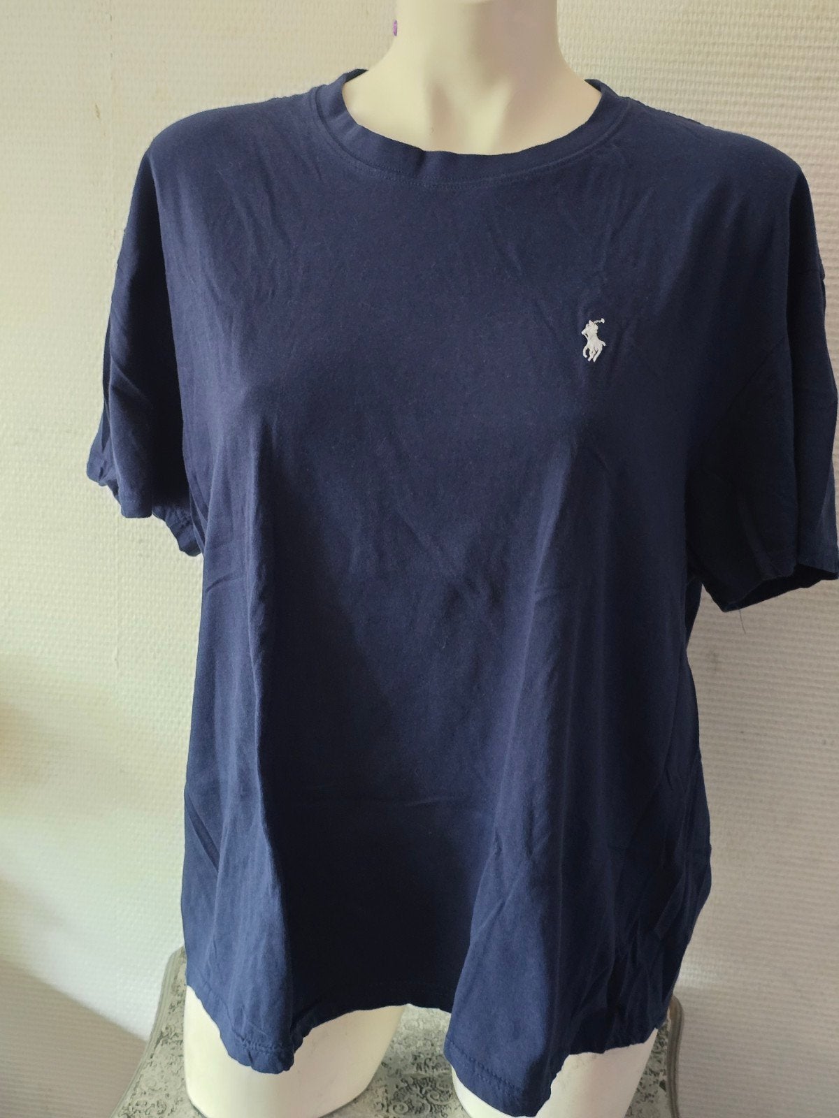 Polo Ralph Lauren T-shirt - Donkerblauw - Maat XXL, Kleding | Dames, Polo Ralph Lauren, Blauw, Maat 46/48 (XL) of groter, Ophalen of Verzenden