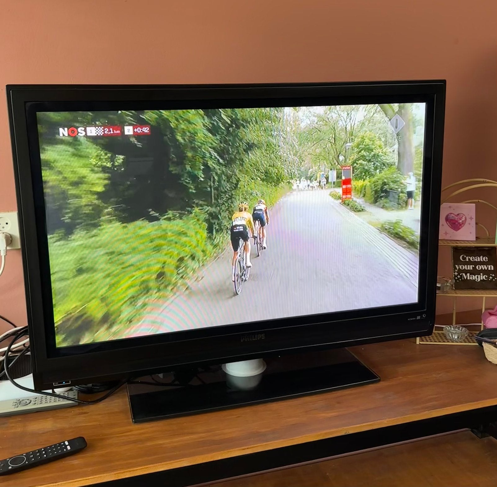 Philips 42 inch plasma tv – 42PFP5332/10 – goedwerkend, Ophalen, Philips, Gebruikt, 50 Hz