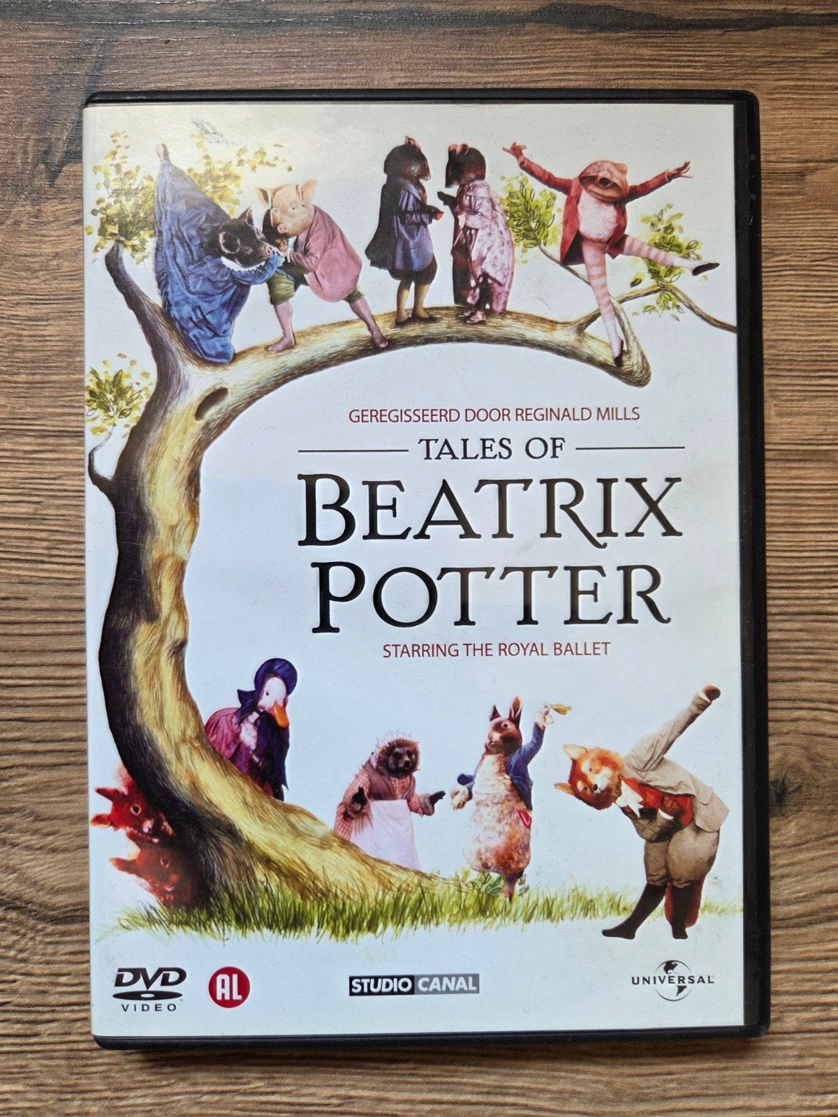 dvd Beatrix Potter, Cd's en Dvd's, Alle leeftijden, Ophalen of Verzenden, Zo goed als nieuw
