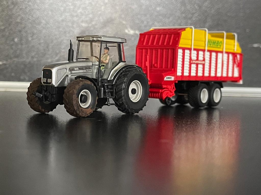DB3752: Pöttinger Jumbo Silage/Opraapwagenwagen, Ophalen of Verzenden, Nieuw, Hijskraan, Tractor of Landbouw, Wiking
