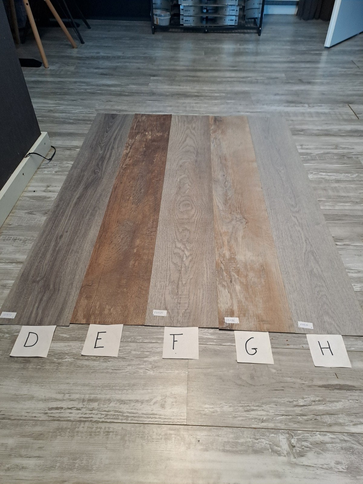 5x restanten moduleo pvc laminaat, Huis en Inrichting, Ophalen, Nieuw, 5 tot 10 m², Laminaat