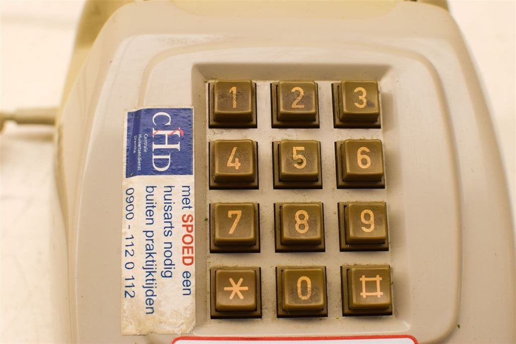 Vintage PTT druktoetstelefoon 49935, Ophalen of Verzenden, Gebruikt, 6 megapixel of meer