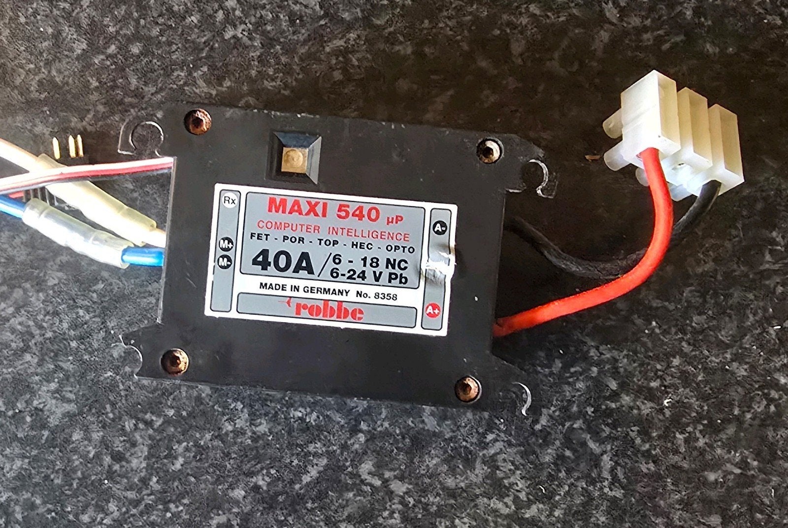 Robbe Maxi 540 regelaar te koop, Ophalen of Verzenden, Gebruikt, Groter dan 1:32, Overige merken