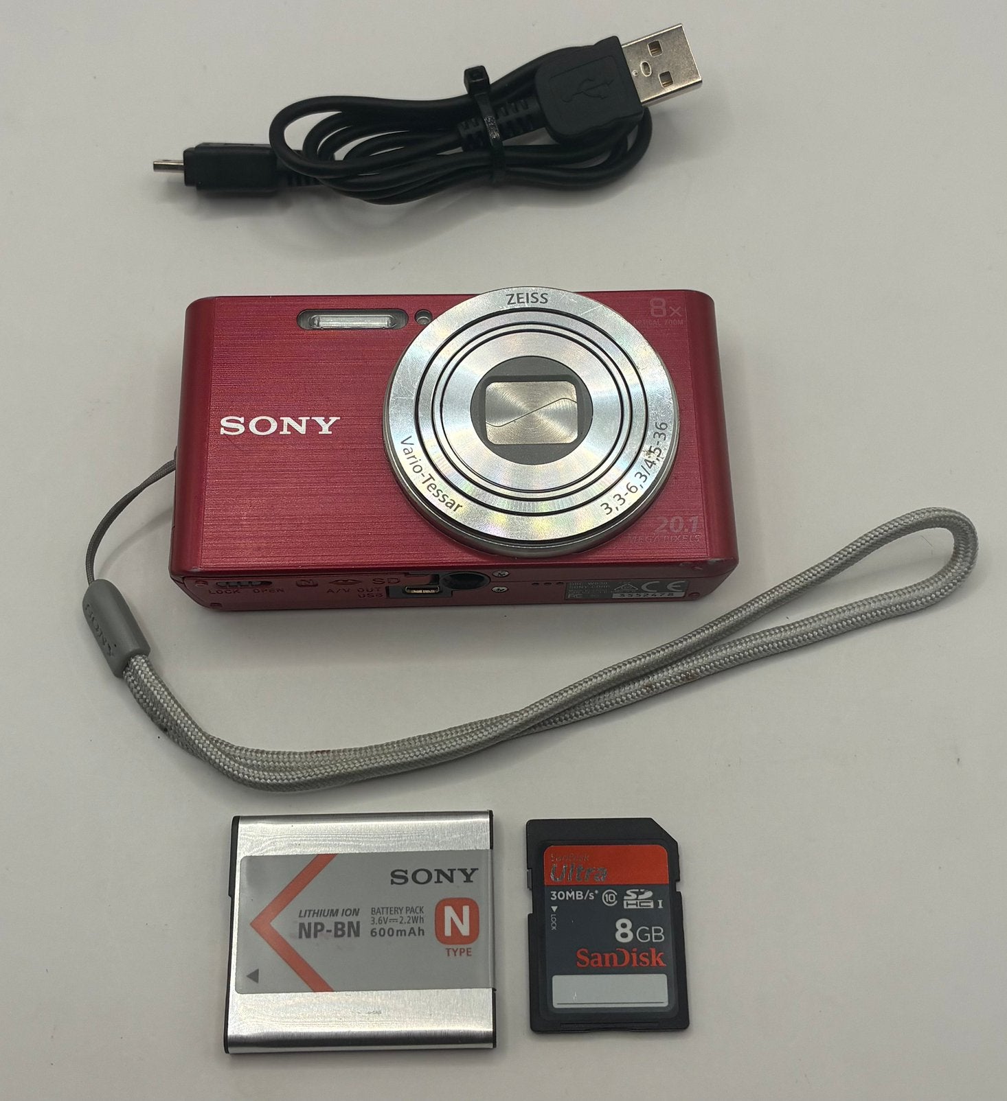 Sony Cyber-shot DSC-W830 - compact camera, Ophalen of Verzenden, Zo goed als nieuw, Sony, 8 keer of meer