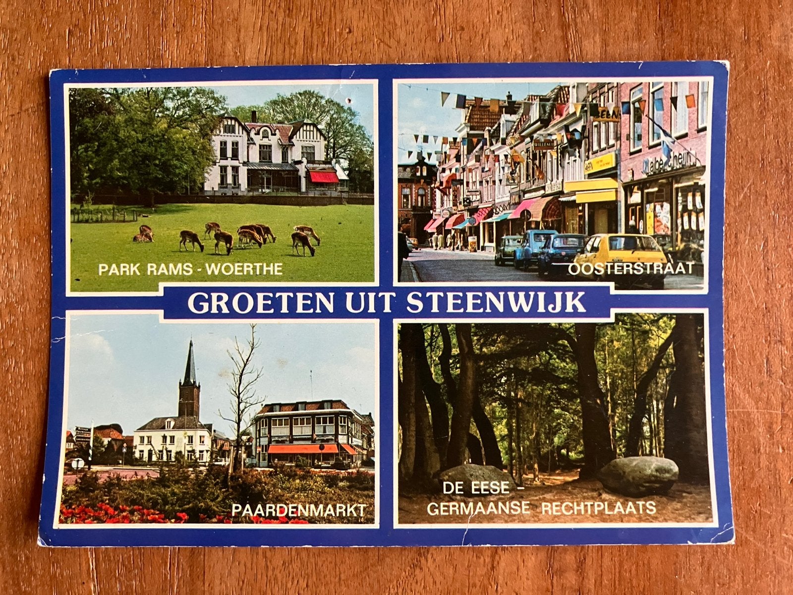 Groeten uit Steenwijk - 1986, Verzamelen, Ansichtkaarten | Nederland, Ophalen of Verzenden, 1980 tot heden, Gelopen, Overijssel