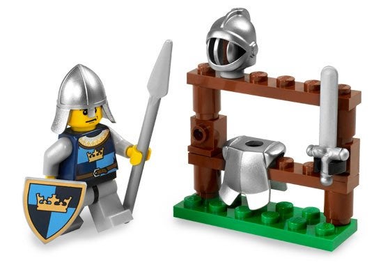 Lego Castle Fantasy Era 5615 The Knight, Kinderen en Baby's, Gebruikt, Lego, Ophalen of Verzenden, Inclusief instructies