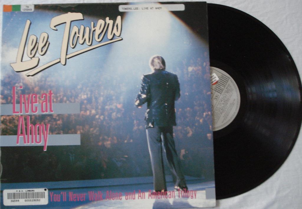 Lee Towers - Live at Ahoy, Cd's en Dvd's, Vinyl | Pop, Ophalen of Verzenden, 1980 - 1989, Gebruikt, 12 inch