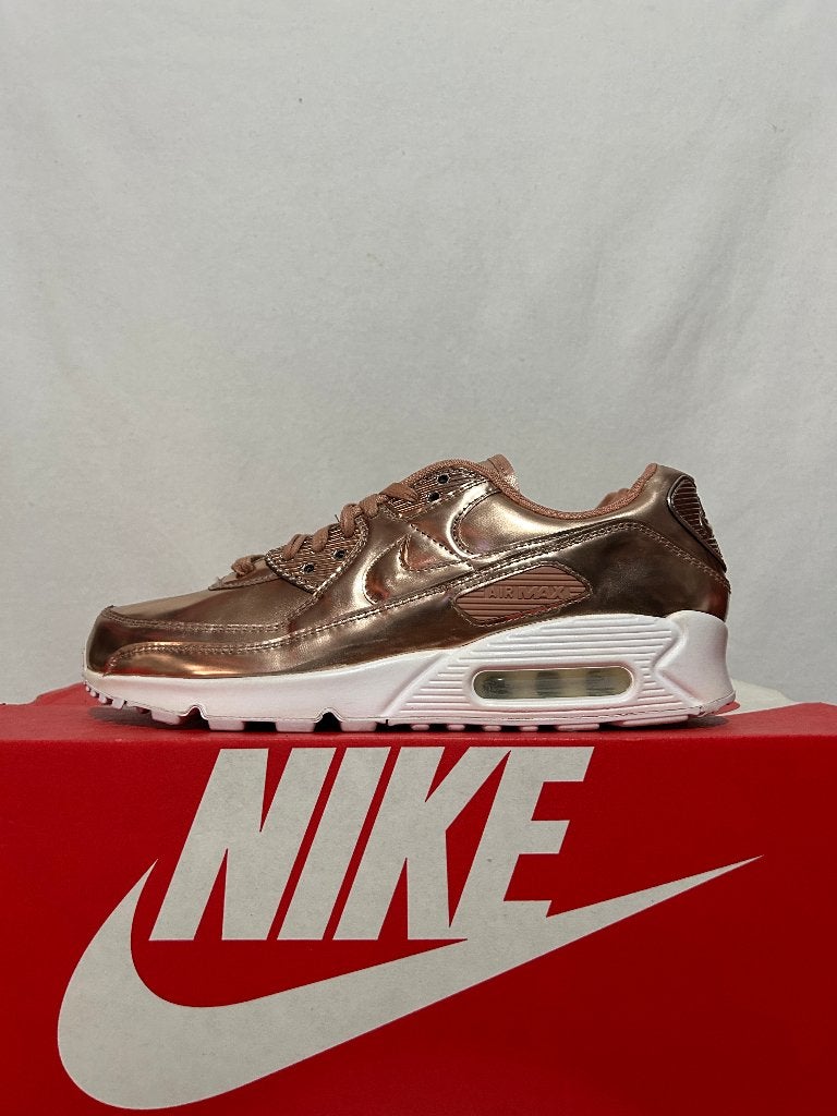 ALS NIEUW! Maat 42 - Nike Air Max 90 Metallic Rose Gold, Verzenden, Nike, Nike, Nike