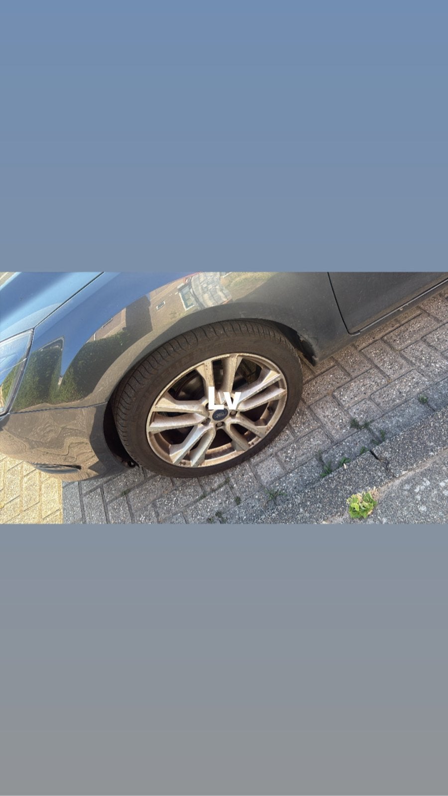 Zeldzame originele Ford Borbet velgen, Ophalen, Gebruikt