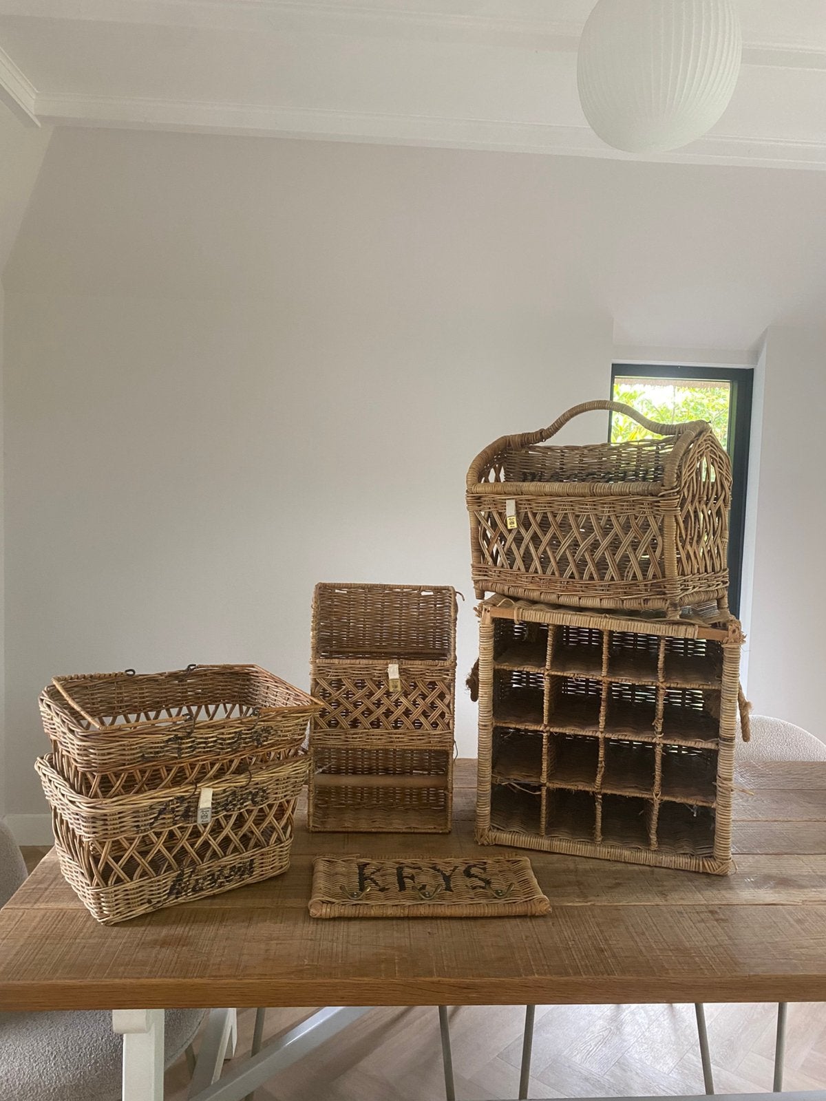 Riviéra maison rotan, Ophalen, Gebruikt, Rond, Riet