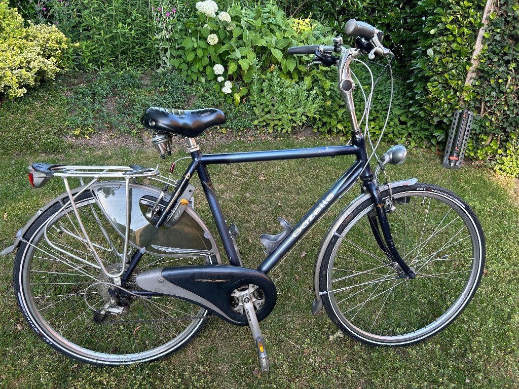 Gazelle herenfiets, Fietsen en Brommers, Ophalen, Gebruikt, Velgrem, Versnellingen
