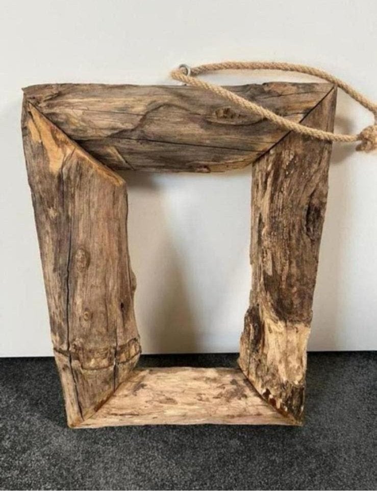 Frame wood fotolijst 38x38x3-4cm, Hout, Standaard fotolijst, Ophalen of Verzenden, Zo goed als nieuw