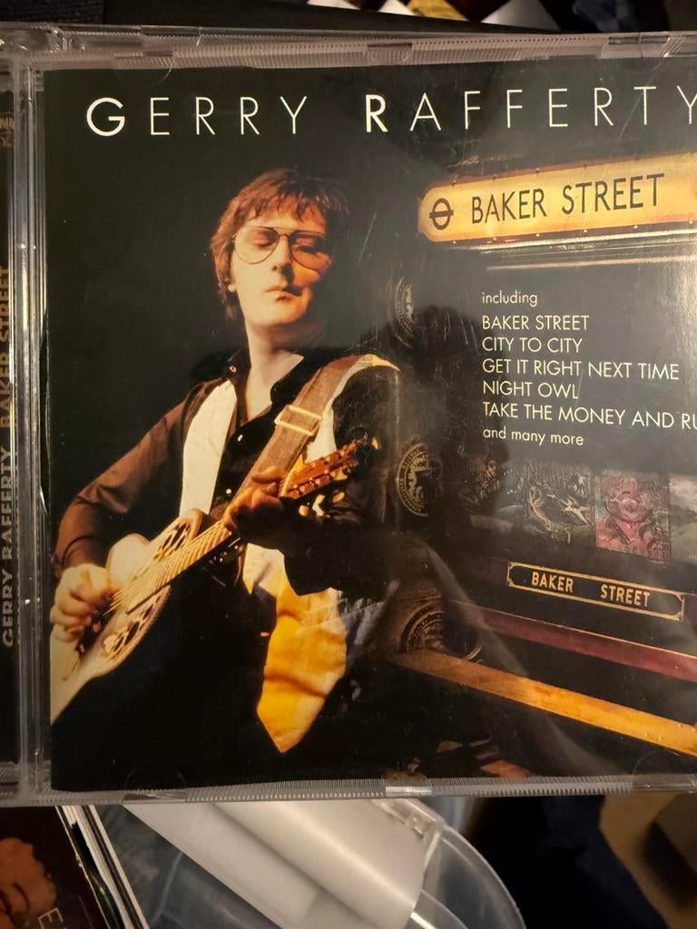 Cd gerry rafferty baker street, Ophalen of Verzenden, Zo goed als nieuw, Poprock