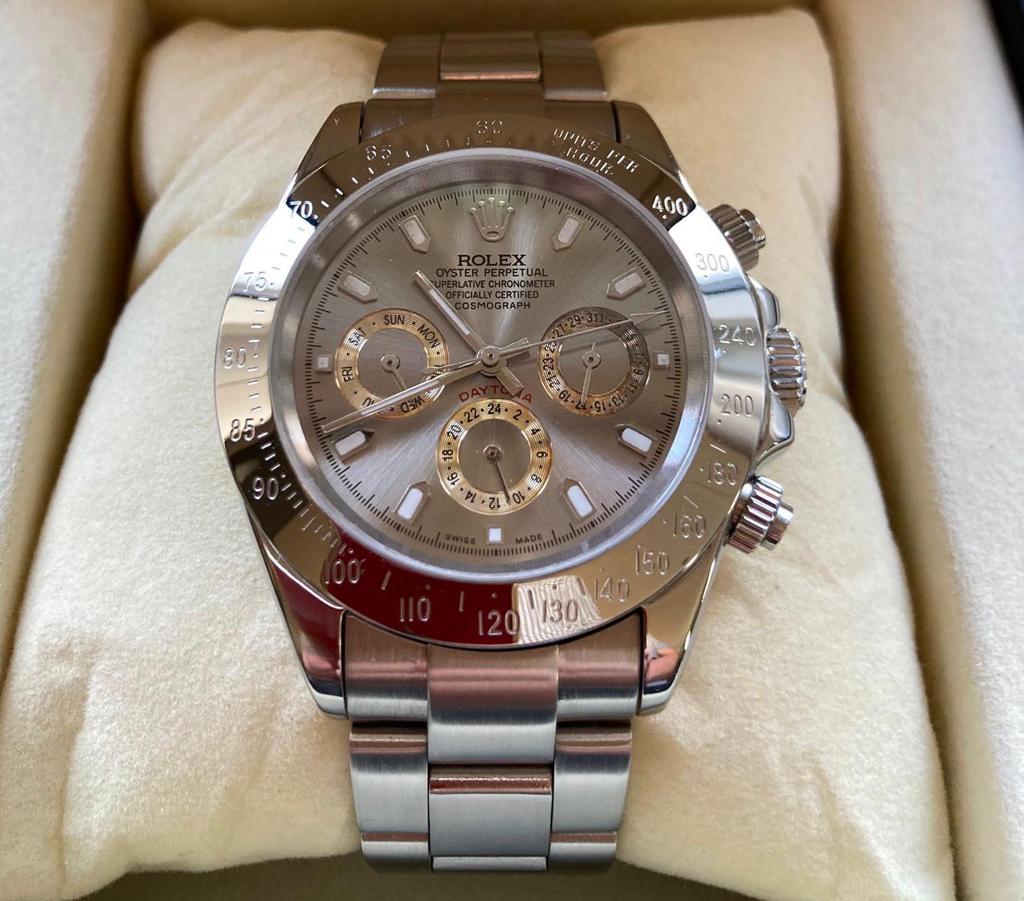 Rolex Daytona (exclusieve reproductie), Overige merken, Staal, Staal, Verzenden