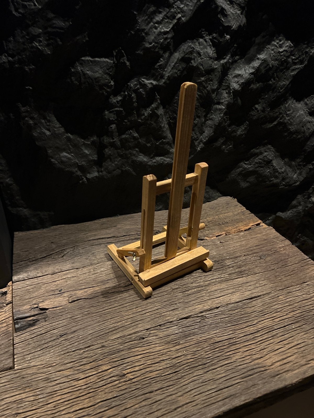 Mini houten ezel - 30 cm breed, 36 cm hoog, Ophalen of Verzenden, Zo goed als nieuw, Ezel