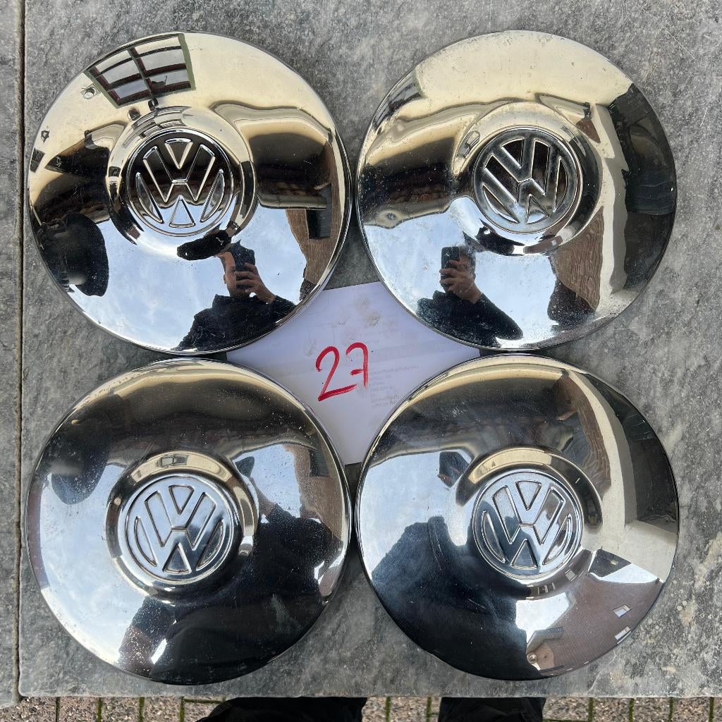VW Chromen Wieldop 5x205 Beetle 66-67 Ghia 66 Type 3 62-65, Ophalen of Verzenden, Gebruikt
