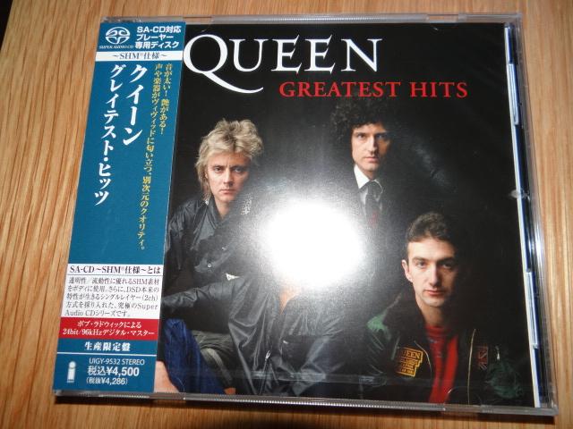 QUEEN GREATEST HITS SHM SACD 2013 UIGY-9532 JAPAN., Cd's en Dvd's, Cd's | Rock, Ophalen of Verzenden, Zo goed als nieuw, Poprock