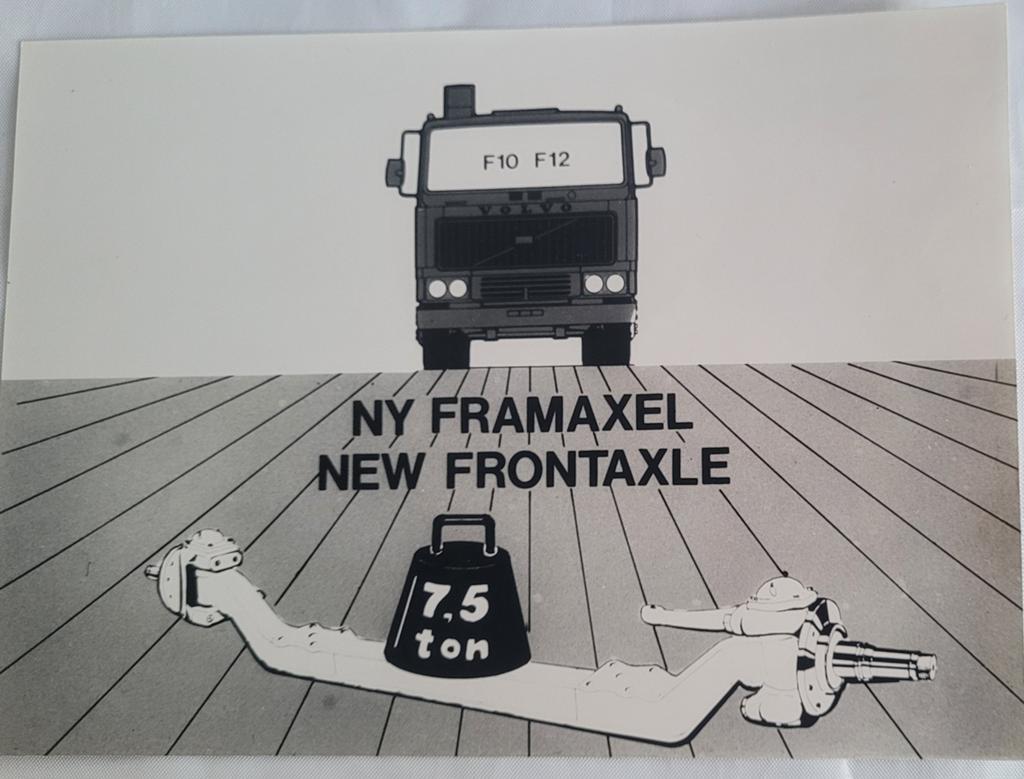 VOLVO VRACHTWAGEN OUDE RECLAME FOTO, Ophalen of Verzenden