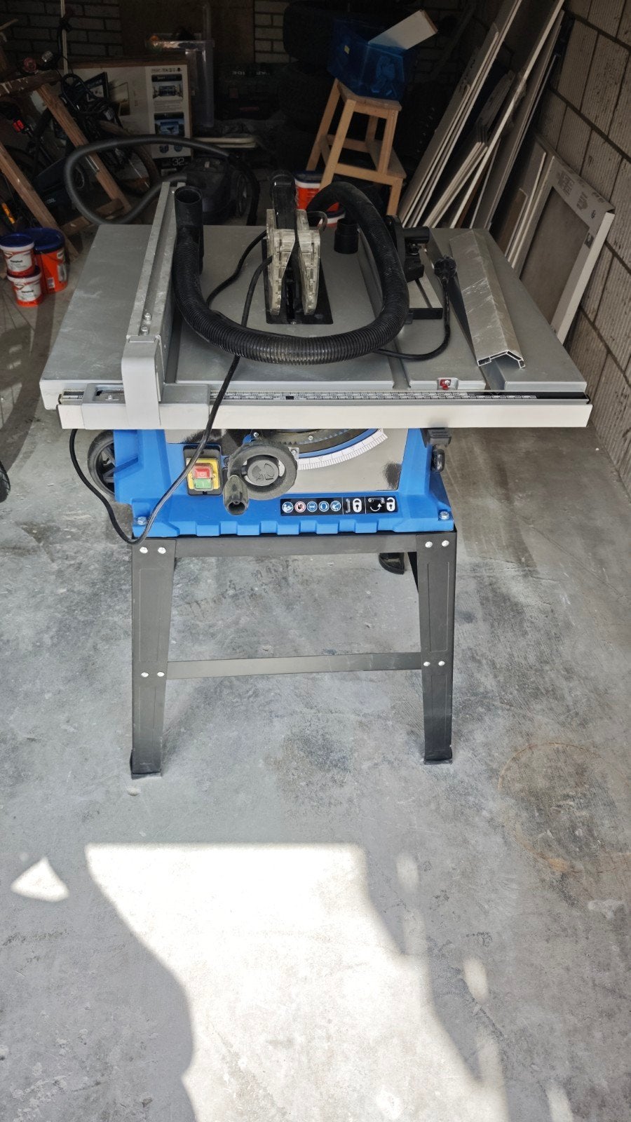 Scheppach hs105 zaagtafel, Ophalen, Gebruikt, Cirkelzaag, 1200 watt of meer
