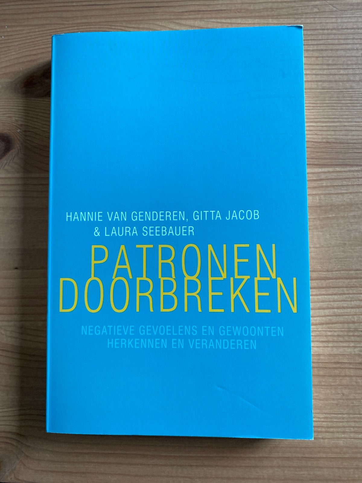Patronen Doorbreken: Negatieve Gevoelens en Gewoonten, Ophalen of Verzenden, Zo goed als nieuw