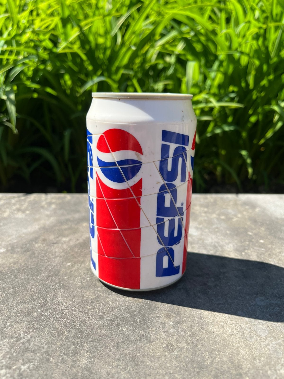 Vintage Pepsi puzzel-blik uit de jaren ‘90, Verzamelen, Gebruikt, Overige typen, ?, ?