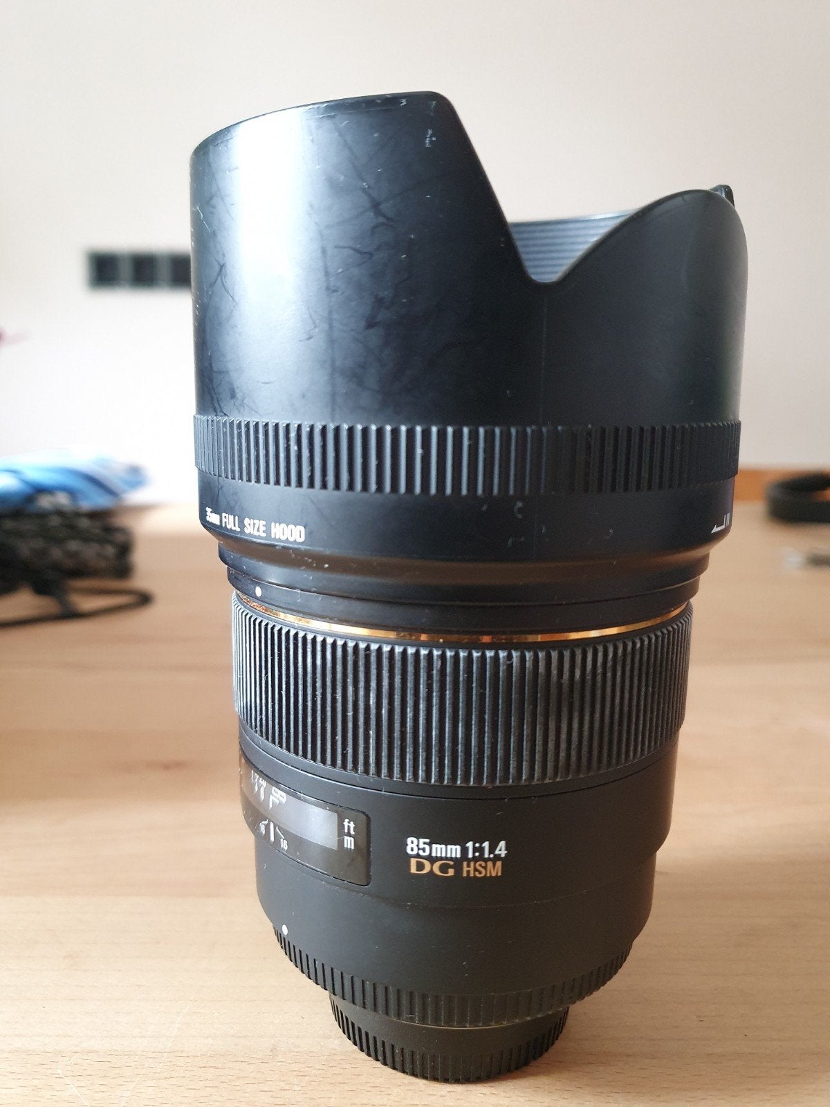 Sigma 85mm f/1.4 DG HSM  Lens, Gebruikt, 85 mm, Sigma, Autofocus