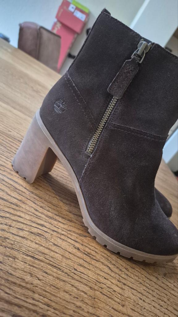 Timberland laarsjes maat 39, Ophalen of Verzenden, Zo goed als nieuw, Bruin
