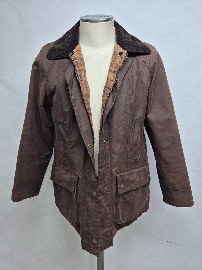 Barbour 'Beadnell' dames parka jas, maat 40, Kleding | Dames, Maat 38/40 (M), Barbour, Bruin, Ophalen of Verzenden