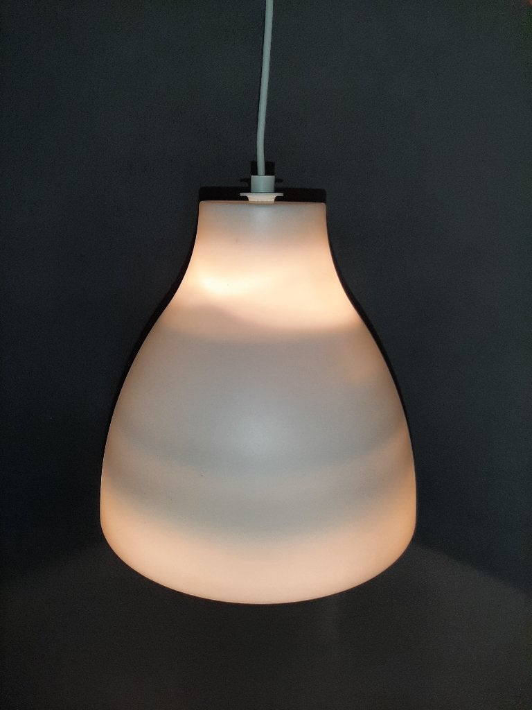 Witte Hanglamp, Ophalen, Gebruikt, Kunststof