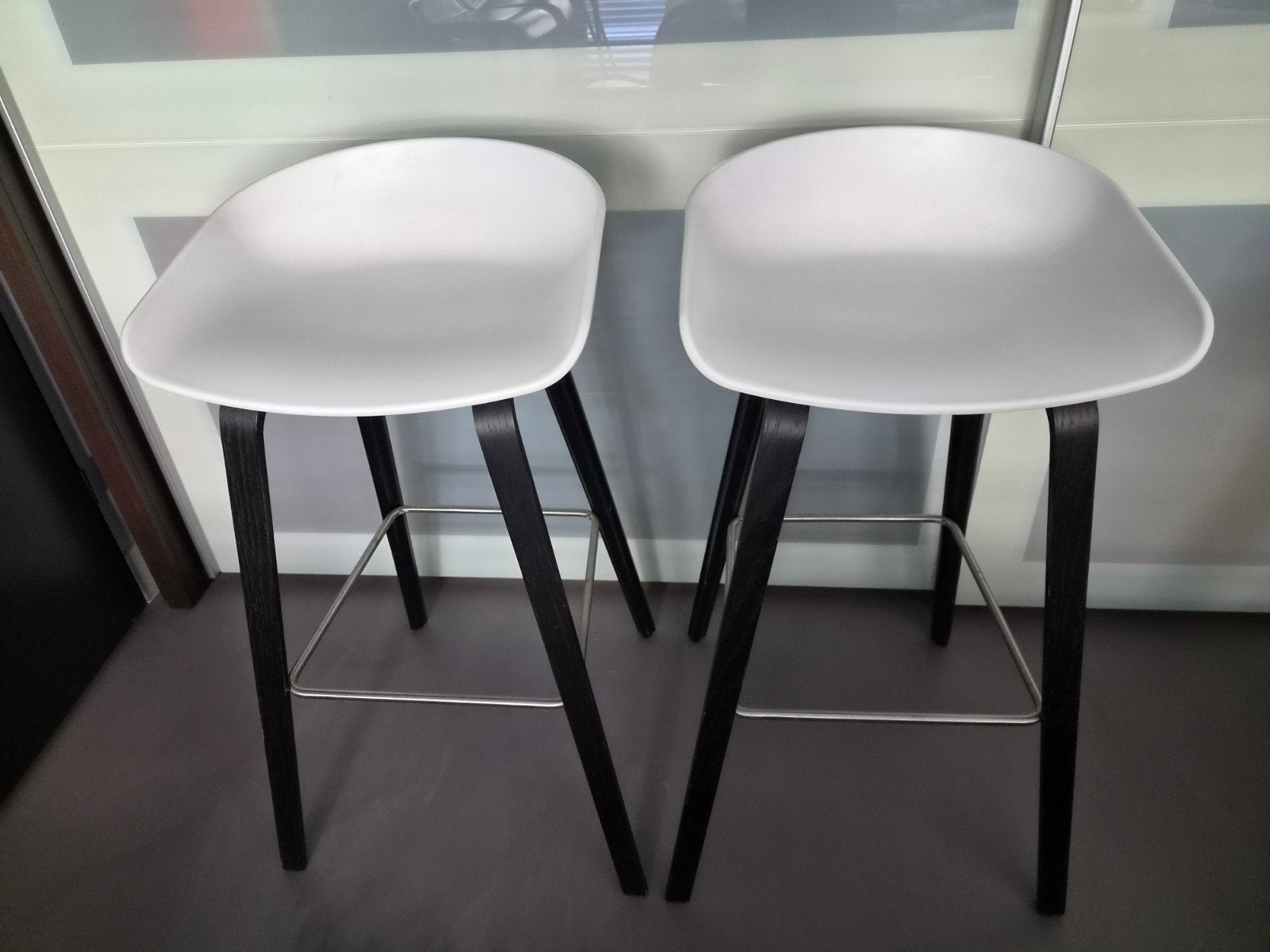 ***Diverse HAY about a stool AAS32 barkrukken ***, Huis en Inrichting, Barkrukken, Ophalen, 5 krukken of meer, Hout, Met voetsteun
