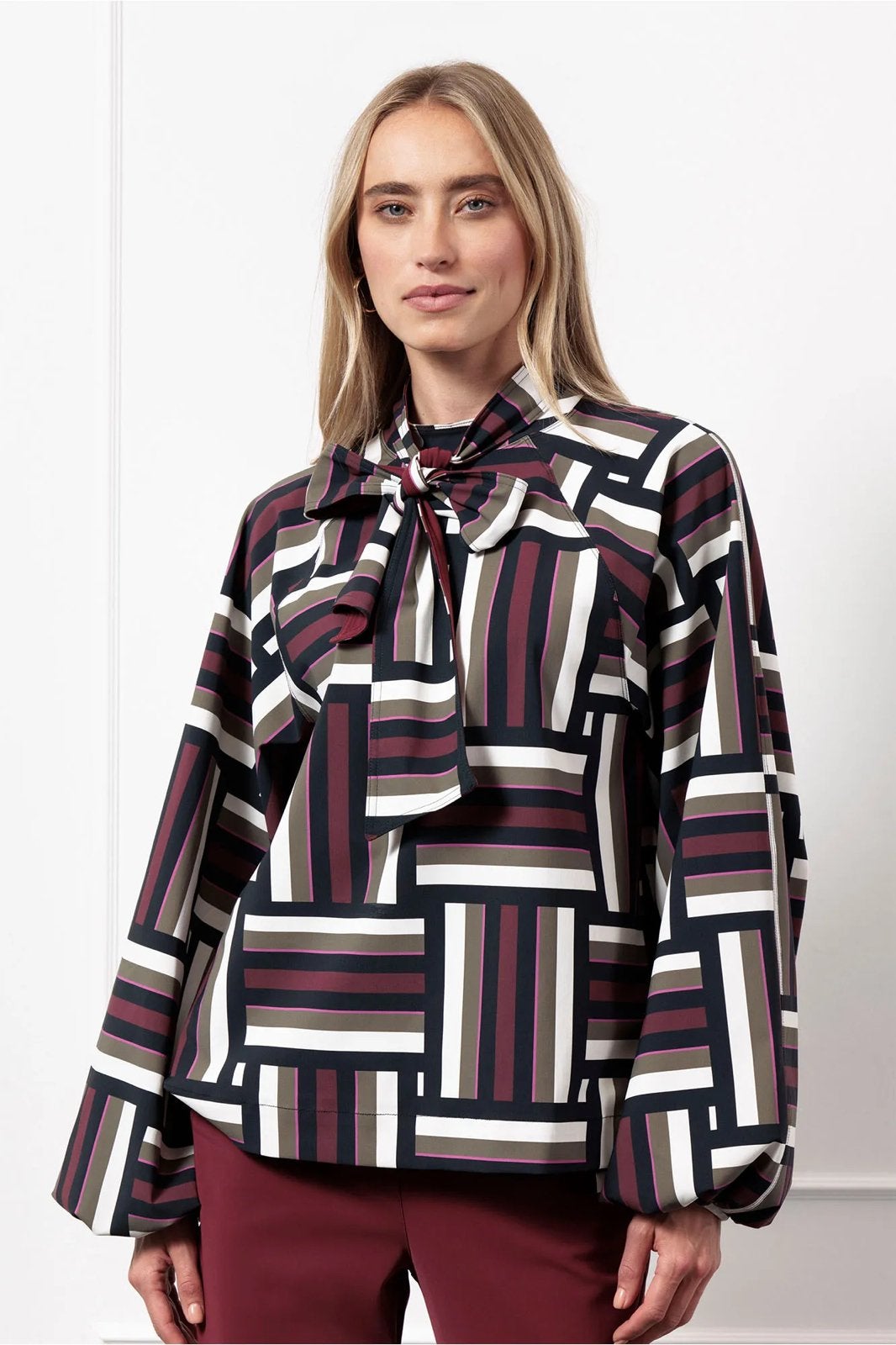 Studio anneloes teske graphic blouse XL multicolor, Kleding | Dames, Blouses en Tunieken, Overige kleuren, Maat 46/48 (XL) of groter