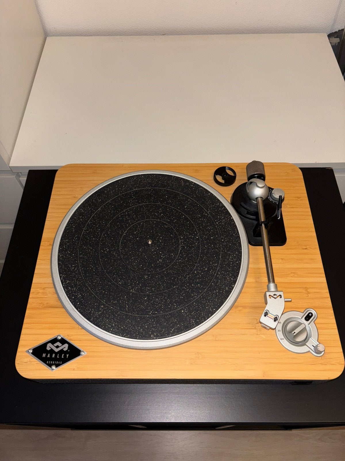 House of Marley Stir It Up platenspeler incl originele doos, Gebruikt, USB-aansluiting, Platenspeler, Ophalen