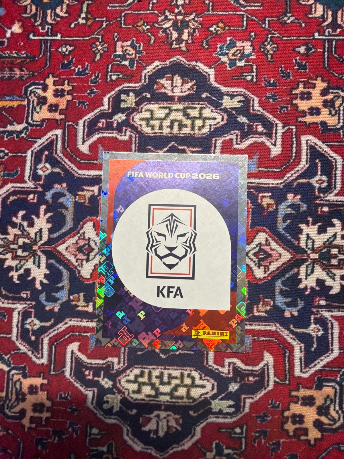 FIFA World Cup 2026 KFA Panini Sticker, Ophalen of Verzenden, Nieuw, Sticker