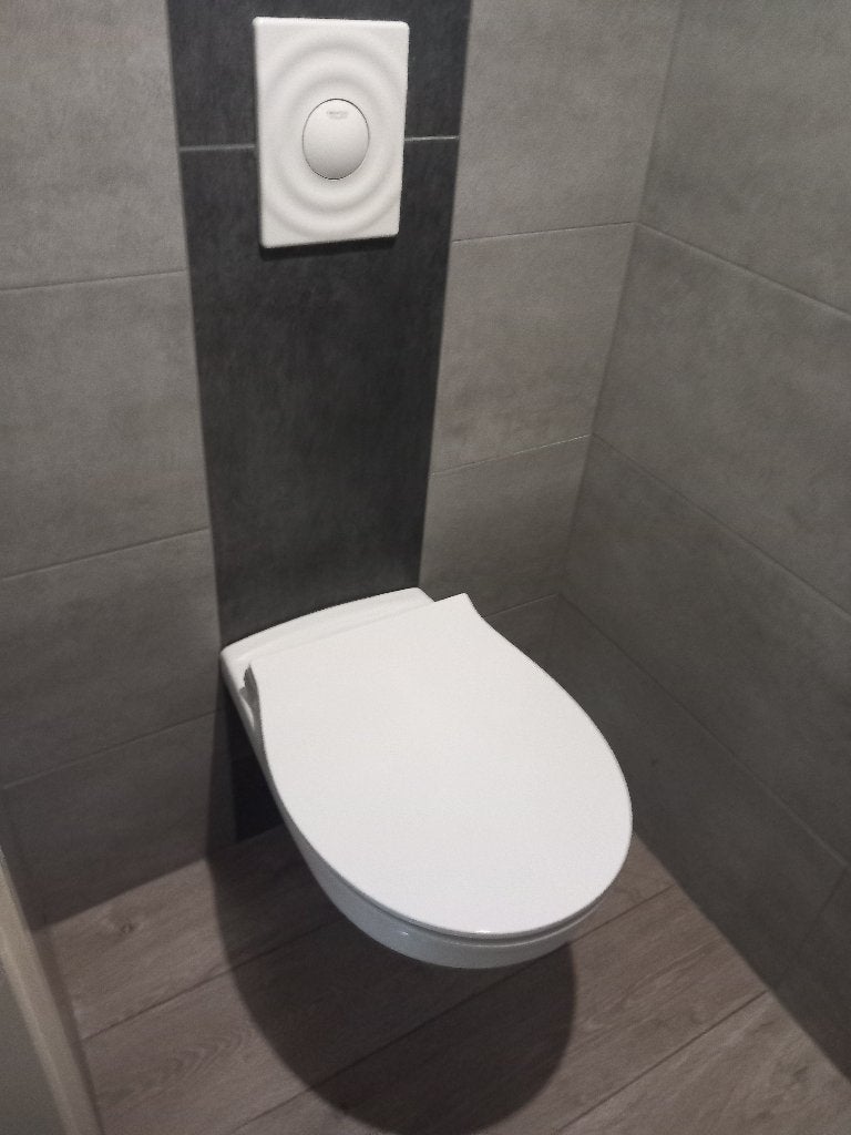 Toiletpot hangend, Ophalen, Gebruikt, Toilet