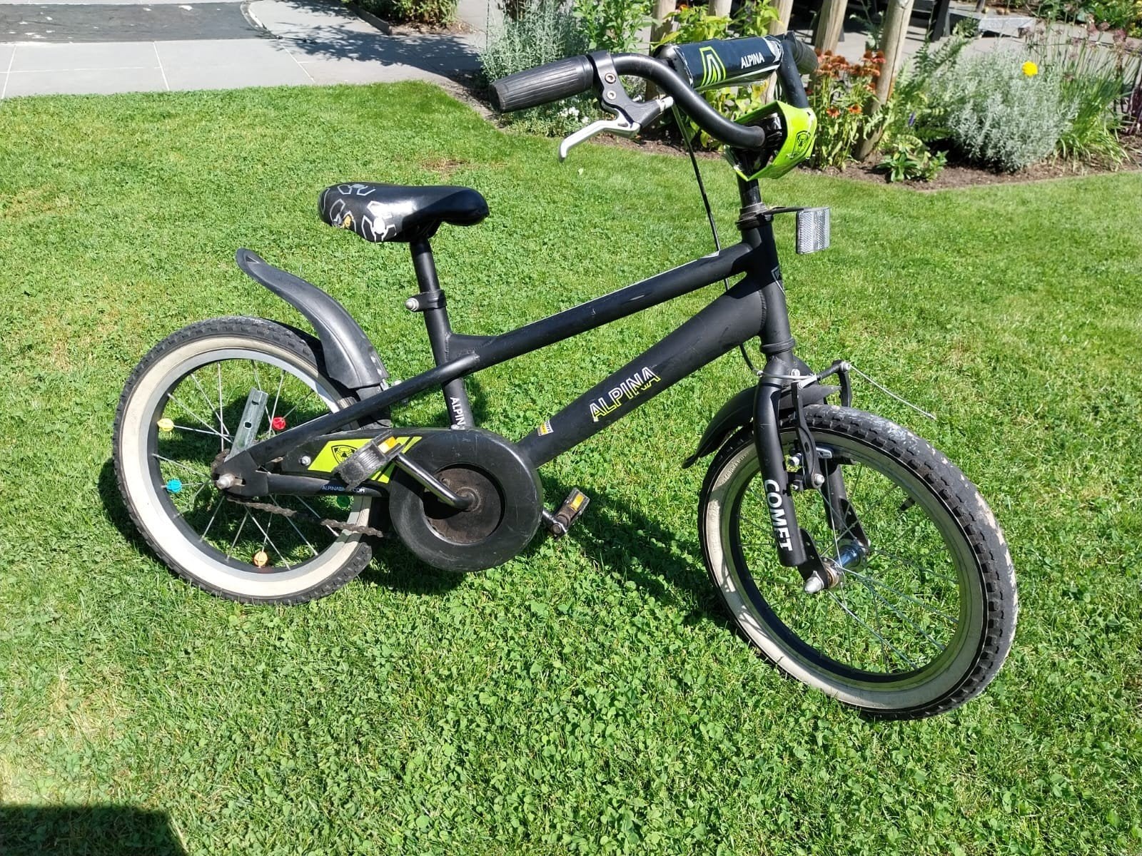 Alpina Comet Crossfiets - 16 inch, Fietsen en Brommers, Fietsen | Crossfietsen en BMX, Ophalen, Staal, Velgrem, Alpina