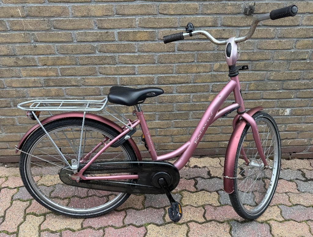 Batavus meidenfiets 24 inch. met terugtraprem vaste prijs 30, Ophalen, Terugtraprem, Batavus, Gebruikt