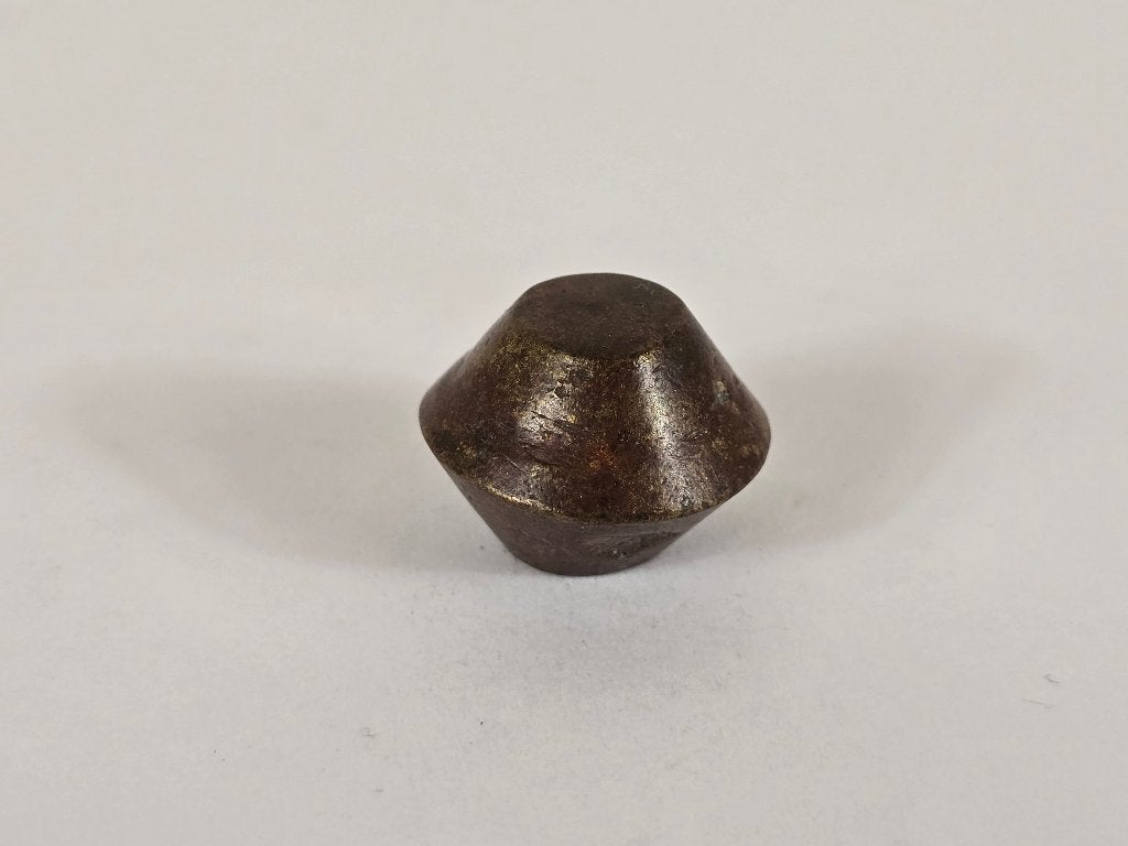 Goudgewicht #33, messing of brons, Akan, Ghana, 18e 19e eeuw, Ophalen of Verzenden