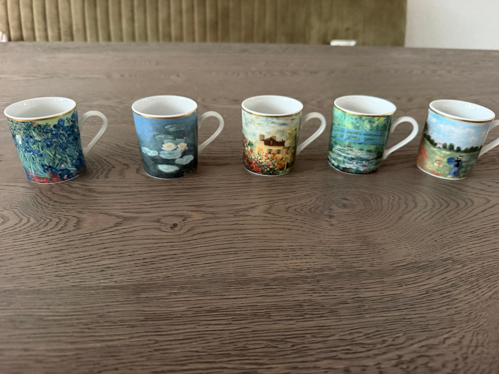 Goebel Artis Orbis Monet/Van Gogh Espresso Kopjes Set, Huis en Inrichting, Ophalen of Verzenden, Nieuw, Porselein