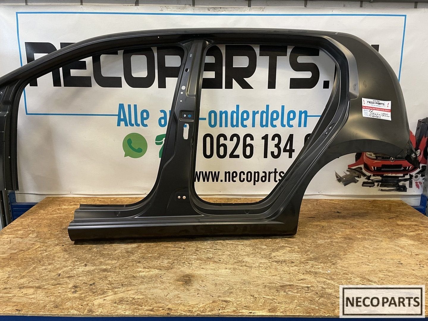 VW UP SCHERM ZIJSCHERM SNIJDEEL LINKS 5 DEURS NIEUW ORIGINEE, Gebruikt, -, Volkswagen, -