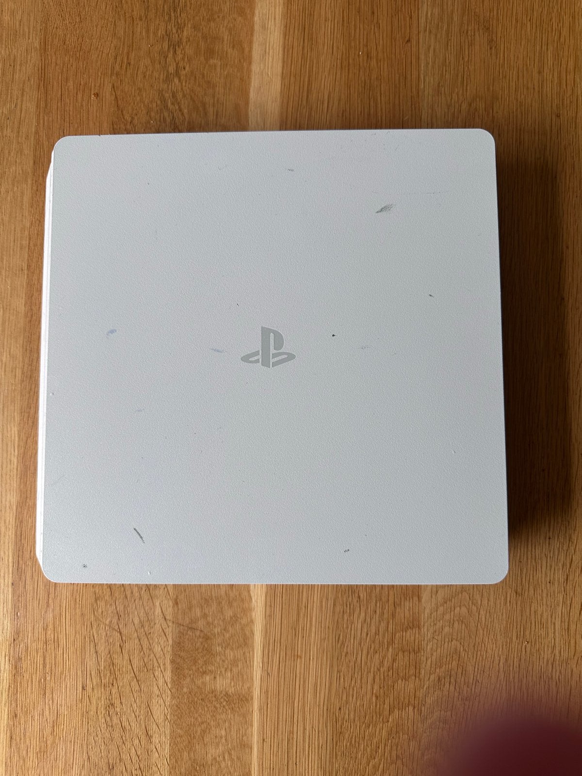 PlayStation 4 Slim Wit met controller en kabels, Spelcomputers en Games, Spelcomputers | Sony PlayStation 4, Ophalen of Verzenden