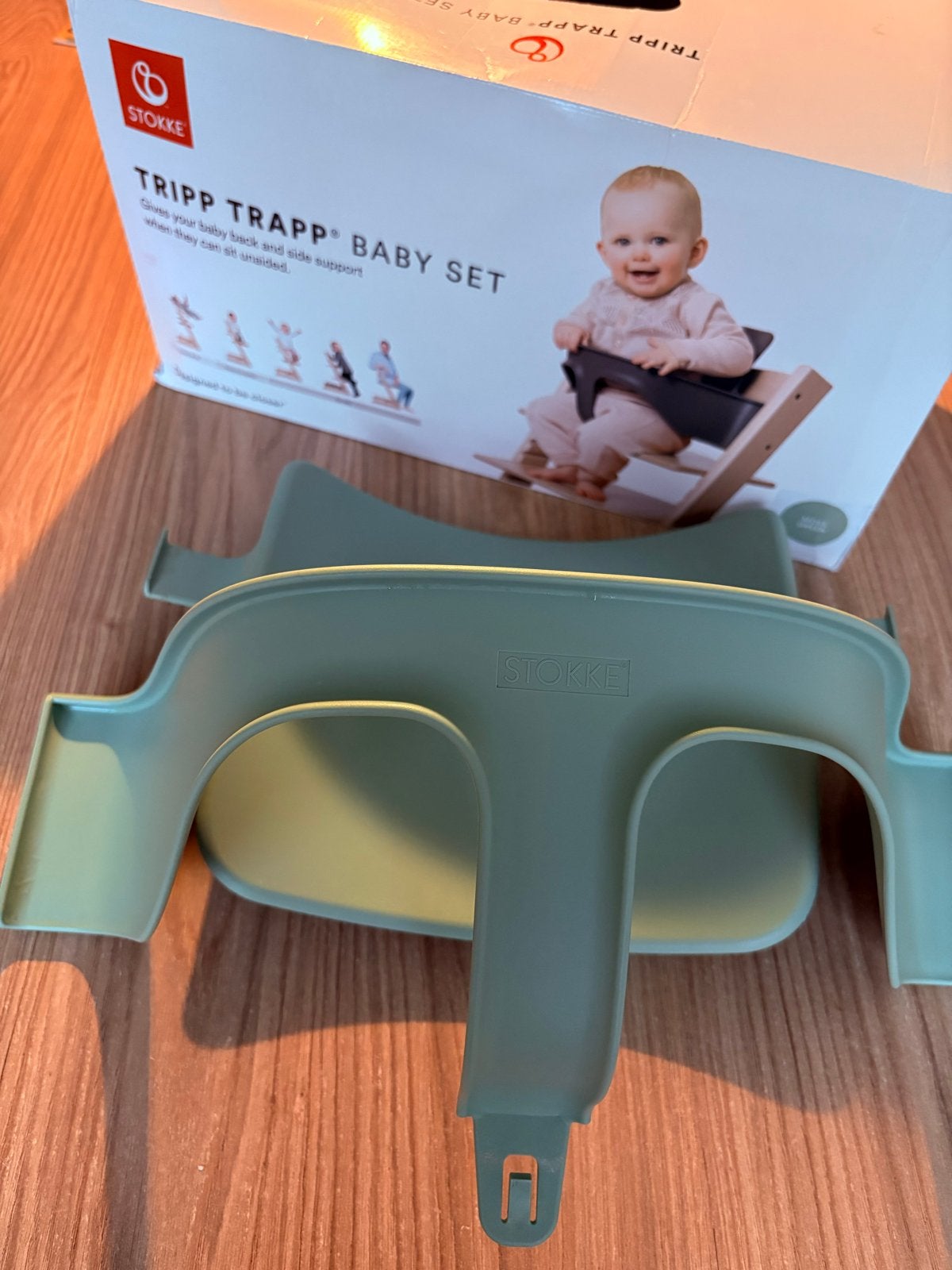 Stokke Tripp Trapp Baby Set, Ophalen of Verzenden, Zo goed als nieuw, Meegroeistoel, Aanschuifbaar