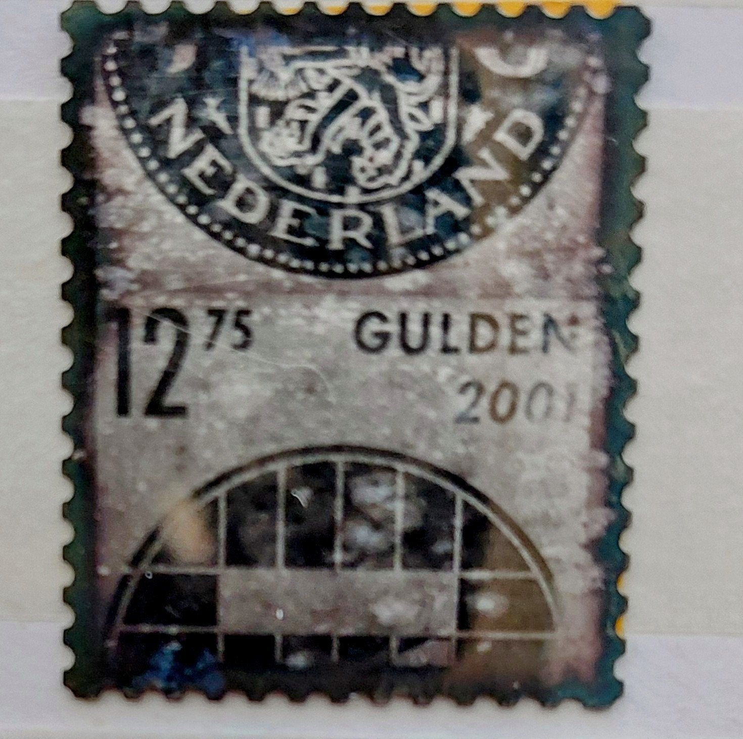 Zilveren postzegel. NL.Postfris.., Postzegels en Munten, Postzegels | Nederland, Ophalen of Verzenden, Na 1940, Postfris